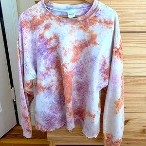Vintage custom tye dye sweatshirt